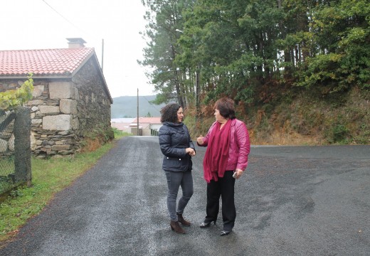 A Xunta inviste uns 103.000 euros na mellora de catro camiños rurais no concello de Lousame